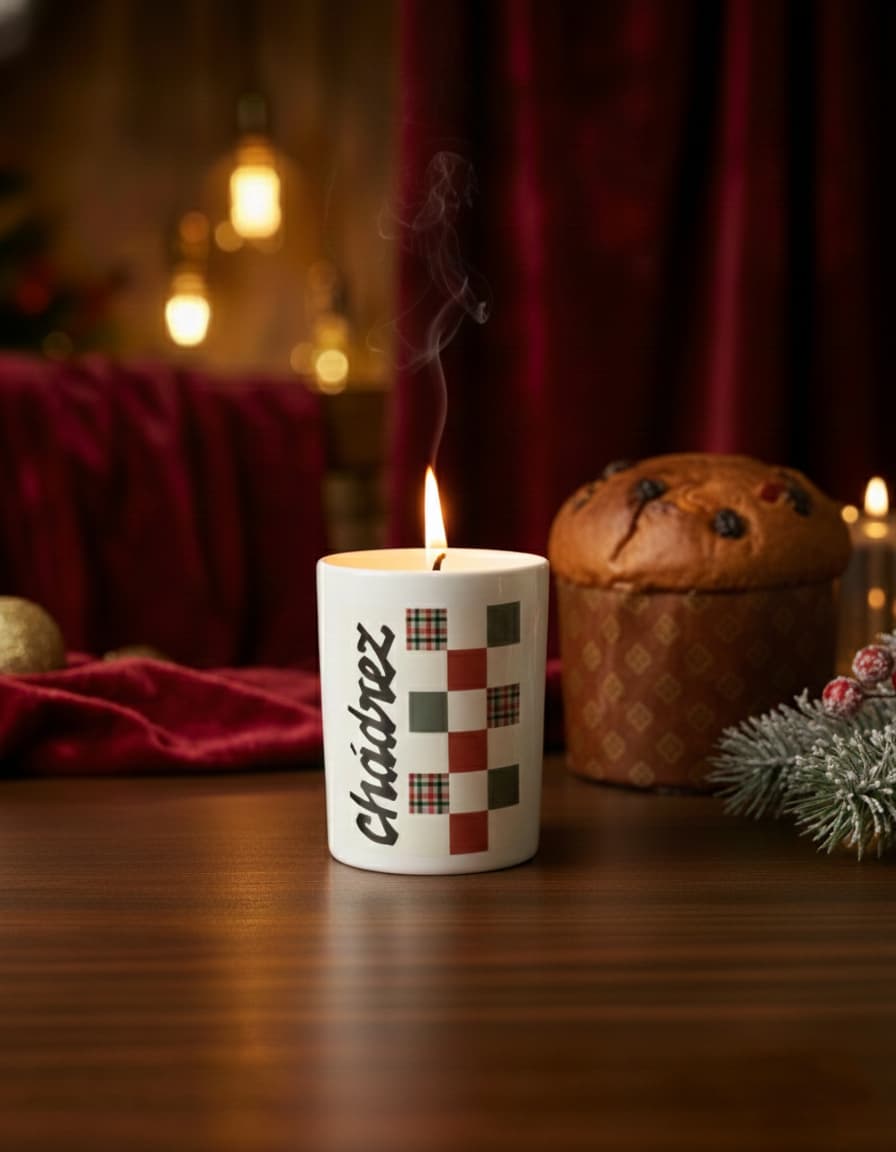 Vela Aromática Panetone